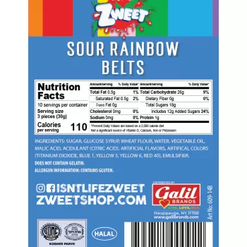 Zweet Sour Belts Rainbow