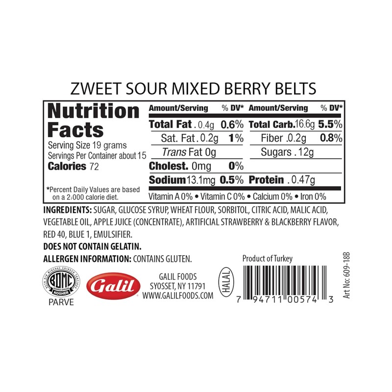 Zweet Gummies Mixed Berry