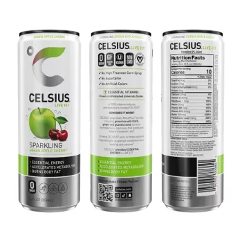 Celsius Sparkling Green Apple Cherry