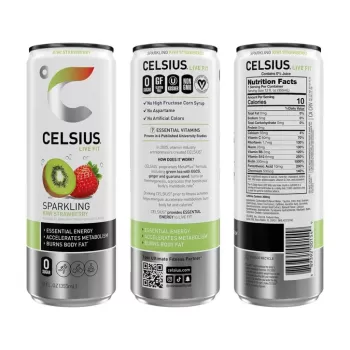 Celsius Sparkling Kiwi Strawberry