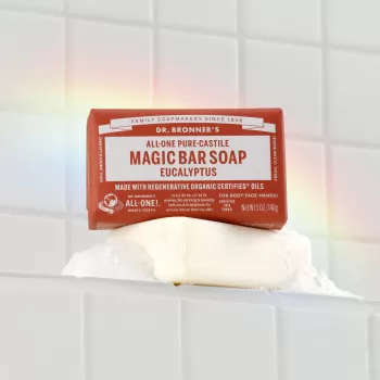 Dr. Bronner's Castile Bar Soap Eucalyptus