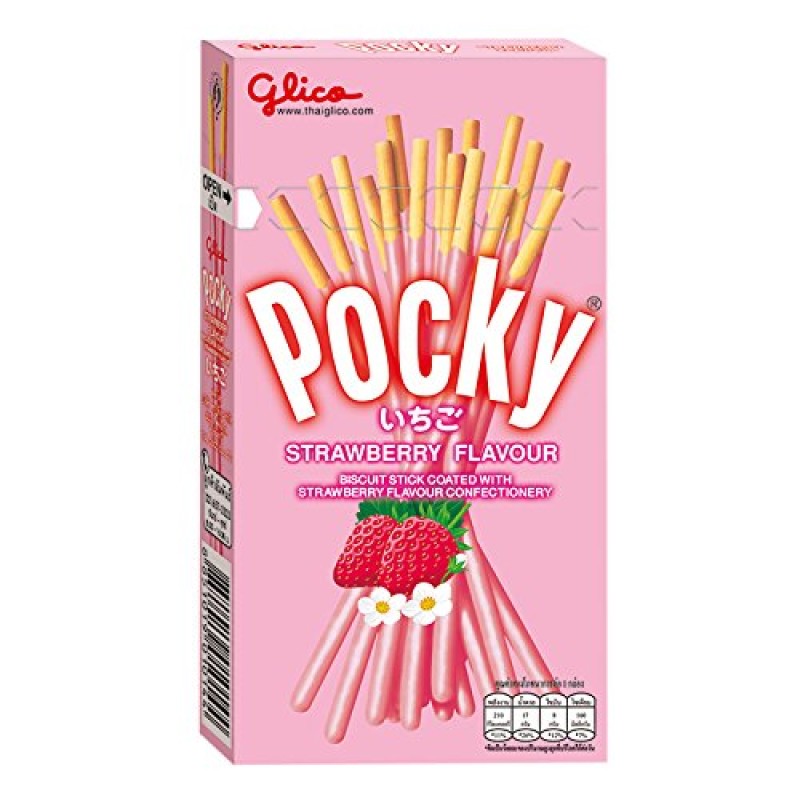 Glico Pocky Strawberry Japan