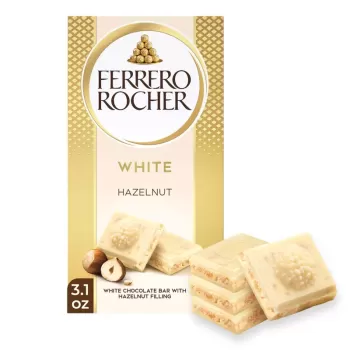 Ferrero Rocher Bar White Chocolate Hazelnut