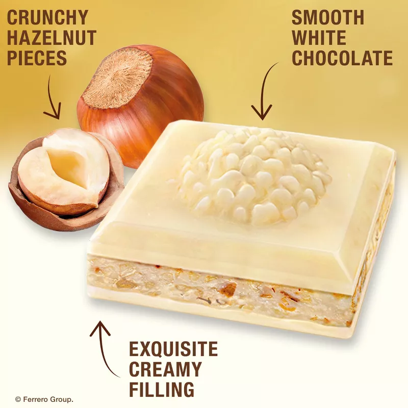Ferrero Rocher Bar White Chocolate Hazelnut