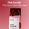 Raaka Pink Sea Salt Unroasted Dark Chocolate 71%