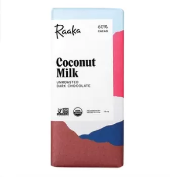 Raaka 60% Dark Chocolate Bar Coconut Milk