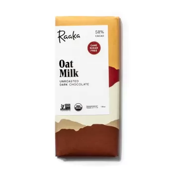 Raaka Organic Oat Milk Chocolate Bar