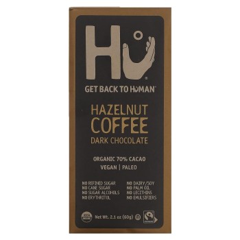 Hu Bar Choc Hazelnut Coffee 2.1 OZ