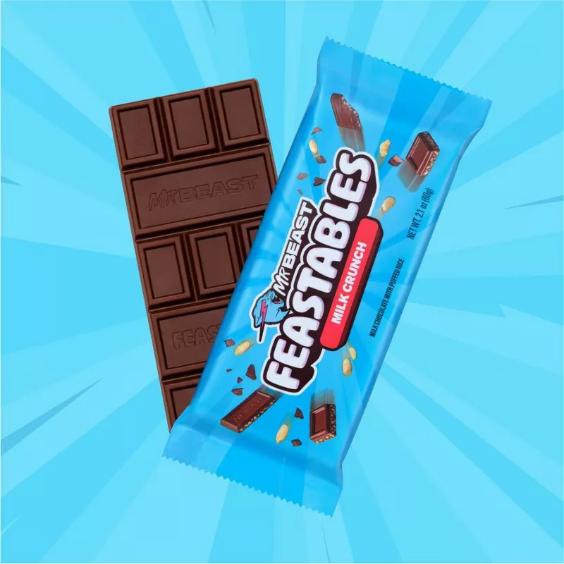 Feastables MrBeast Candy Bar Milk Chocolate