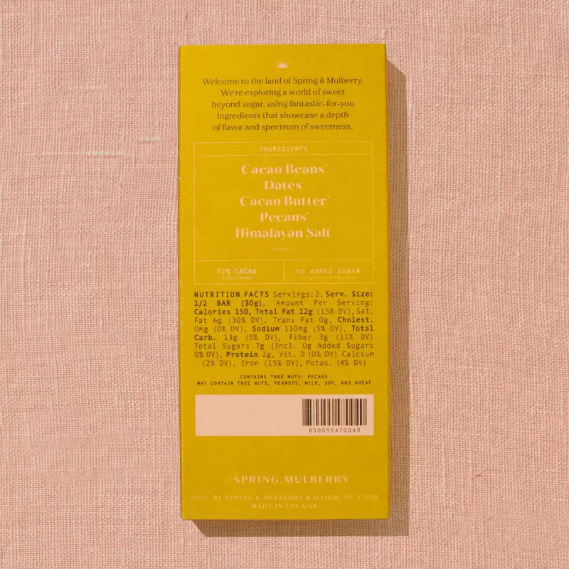 Spring & Mulberry Date-Sweetened Pecan Date