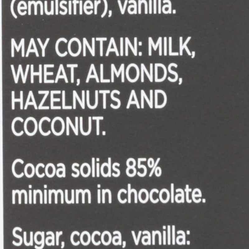 Divine Chocolate 85% Cocoa