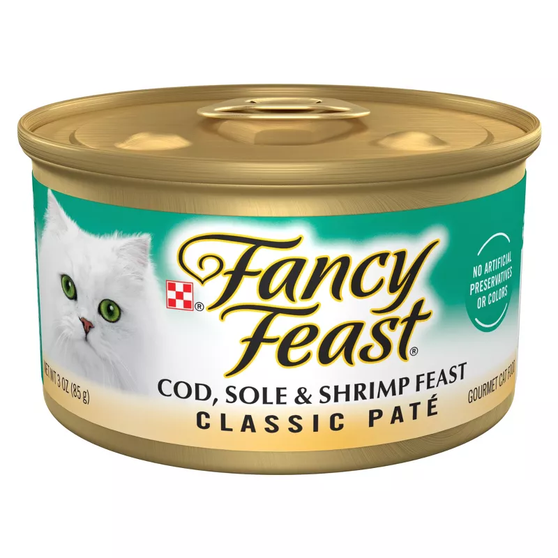 Purina Fancy Feast Cod, Sole & Shrimp Feast