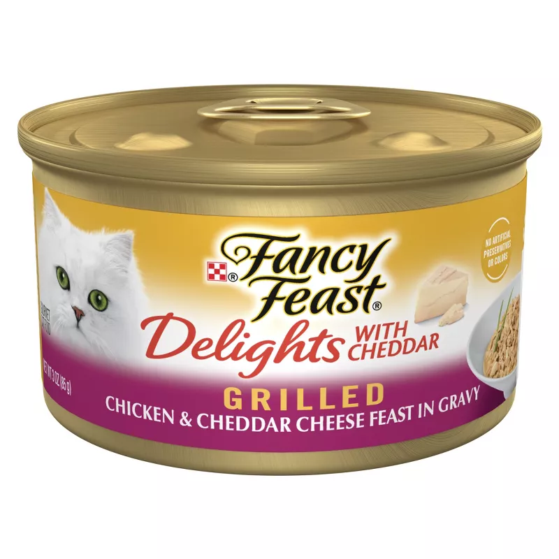 Purina Fancy Feast Delights with Cheddar