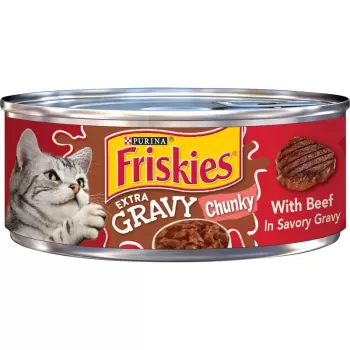 Purina Friskies Extra Gravy Chunky With Beef