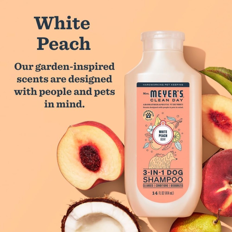 Mrs. Mayer's Clean Day 3-in-1 Shampoo White Peach