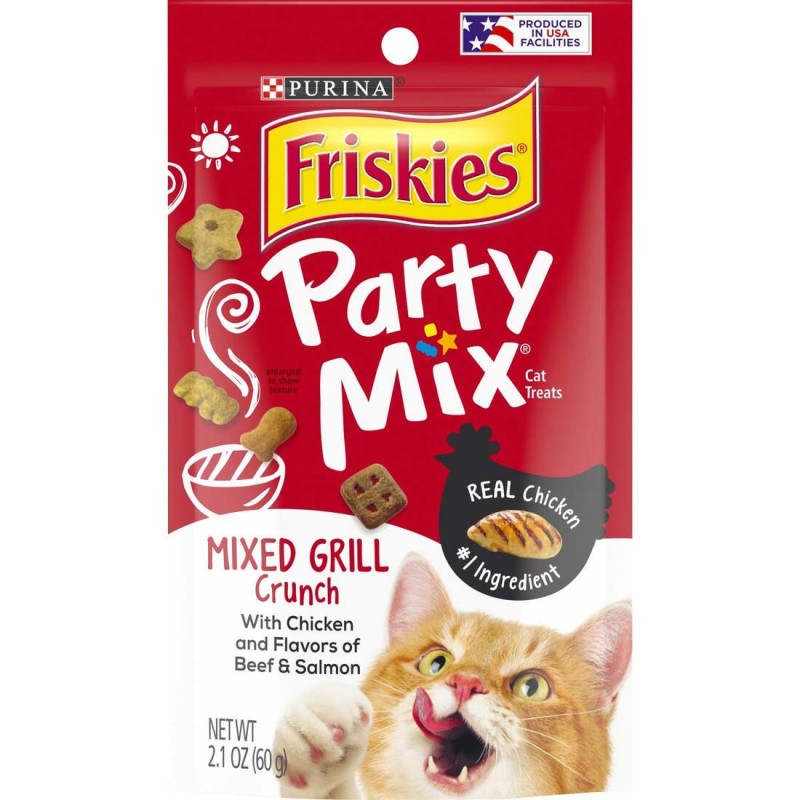 Purina Friskies Party Mix Mixed Grill