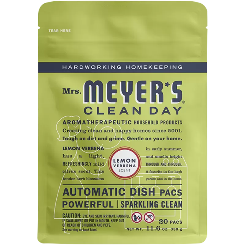 Mrs. Meyer's Dish Pacs Lemon Verbena