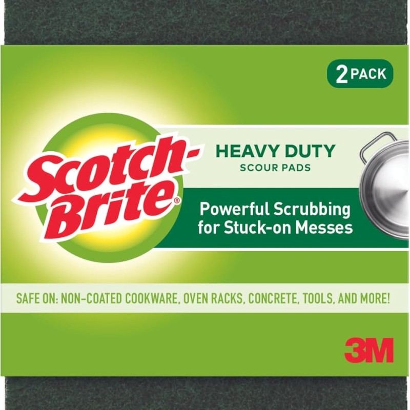Scotch-Brite Heavy Duty Scour Pads 2pks