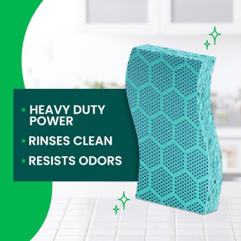 Scotch-Brite Odor Resist Heavy Duty Scrub Sponge 3ct