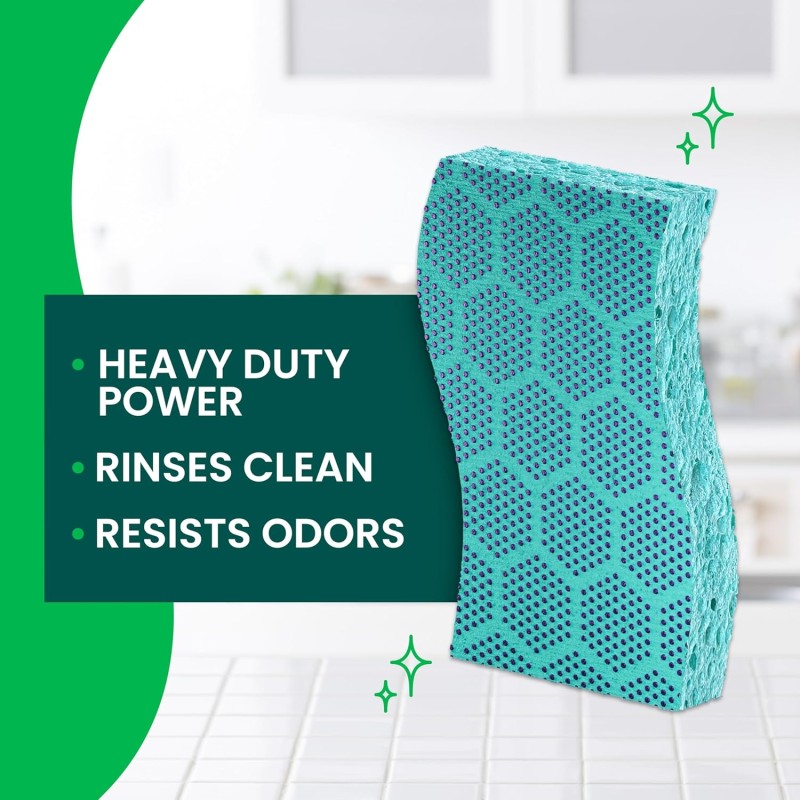 Scotch-Brite Odor Resist Heavy Duty Scrub Sponge 3ct