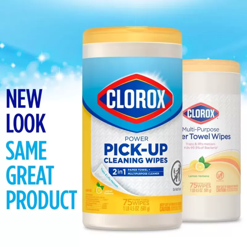Clorox Pick Up Cleaning Wipes 75ct