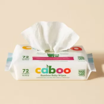 Caboo Bamboo Baby Wipes 72 ct