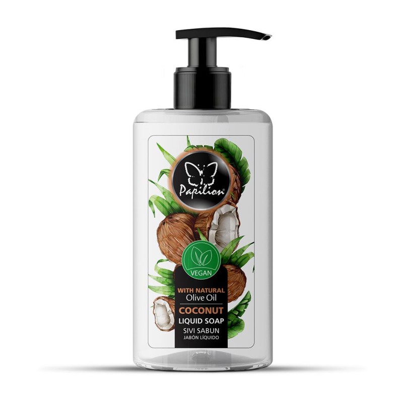 Papilion liquid hand soap coconut