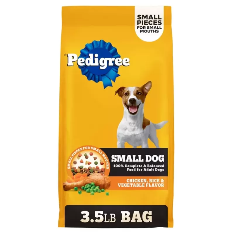 Pedigree Roasted Chicken Rice and Vegetable Small Dry Dog Food