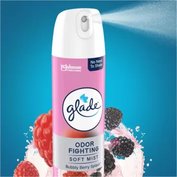 Glade Odor Fighting Air Freshener Bubbly Berry Splash