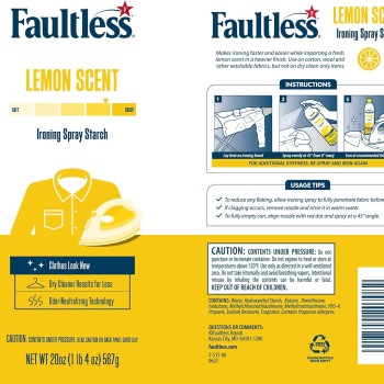 Faultless Magic Ironing Spray Lemon Scent
