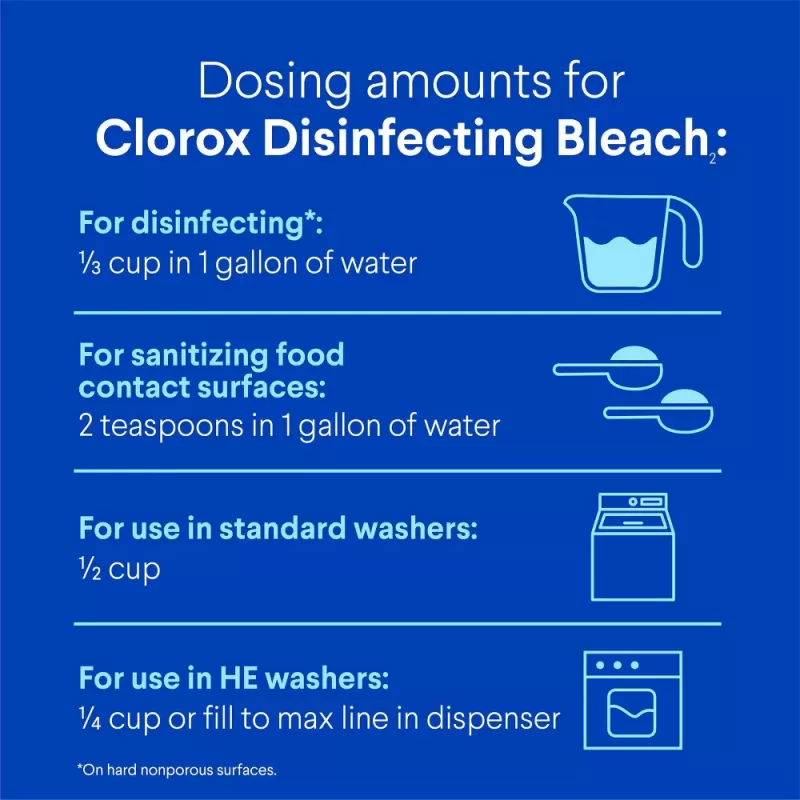 Clorox Disinfecting Bleach 81 Floz