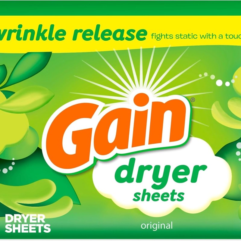 Gain dryer sheets Plus Wrinkle Release 120 ct