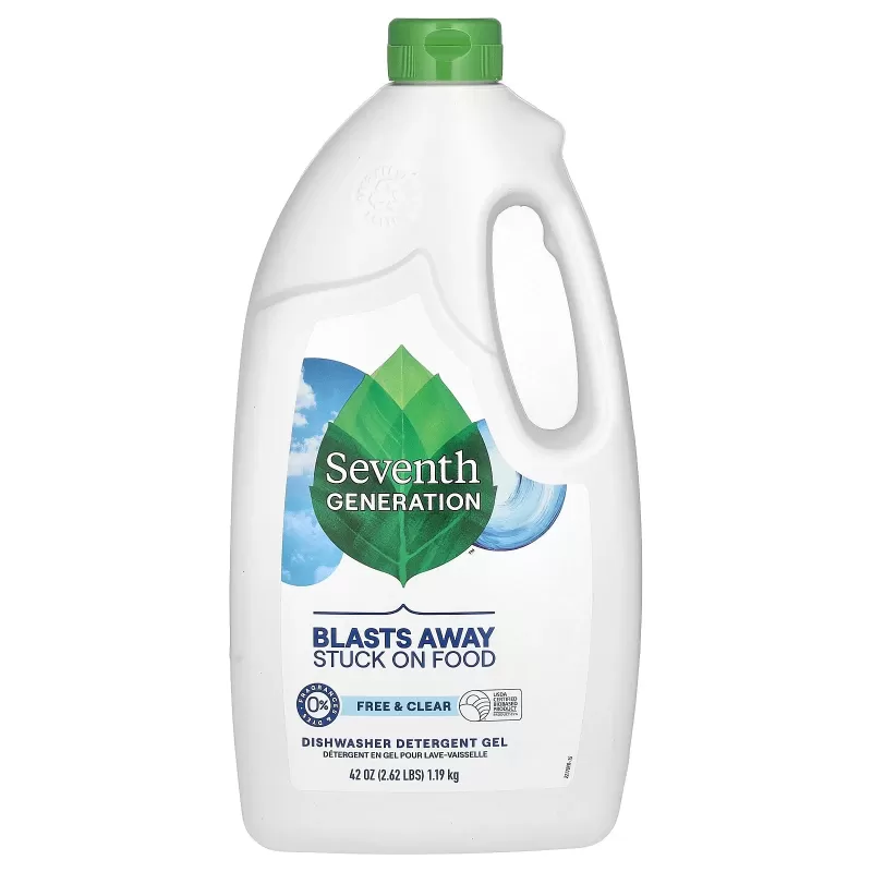 Seventh Generation Dishwasher Detergent Gel Free & Clear