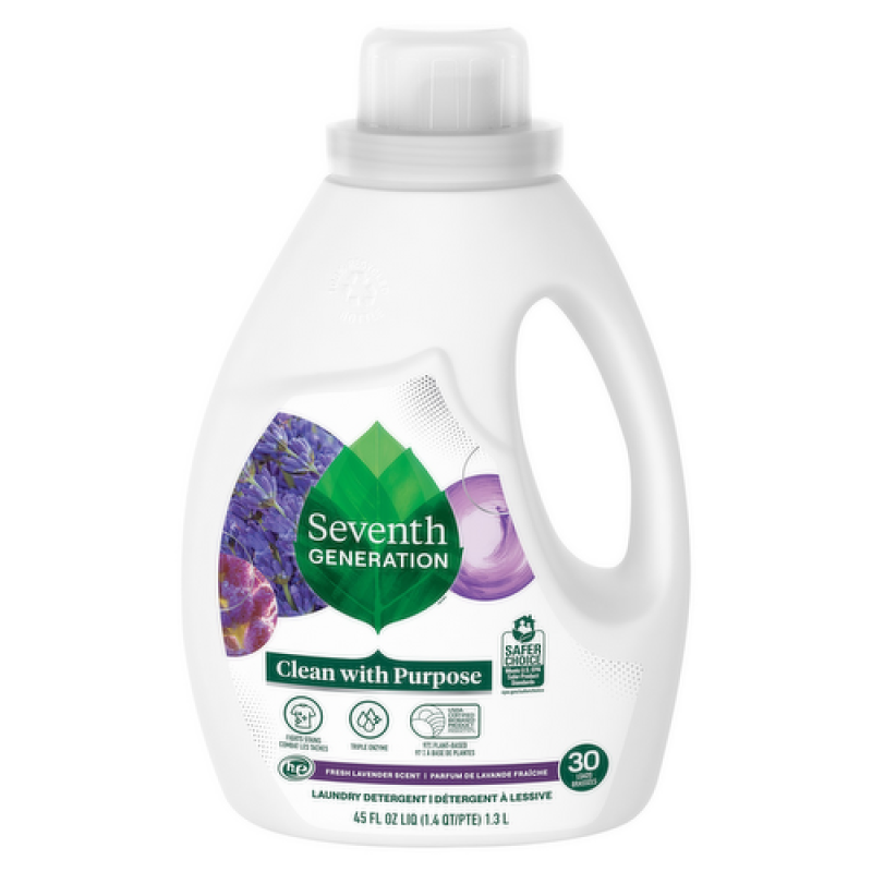 Seventh Generation Liquid Laundry Detergent Soap Lavender