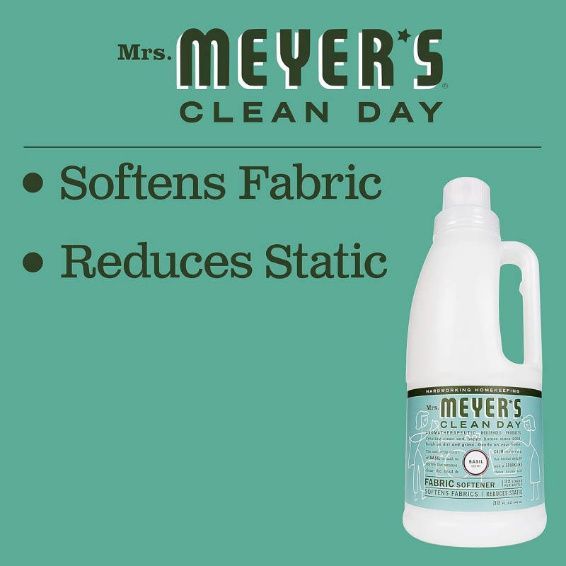 Mrs. Meyer's Clean Day Fabric Softener Basil Scent