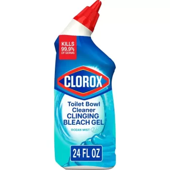 Clorox Toilet Bowl Cleaner Clinging Bleach Gel