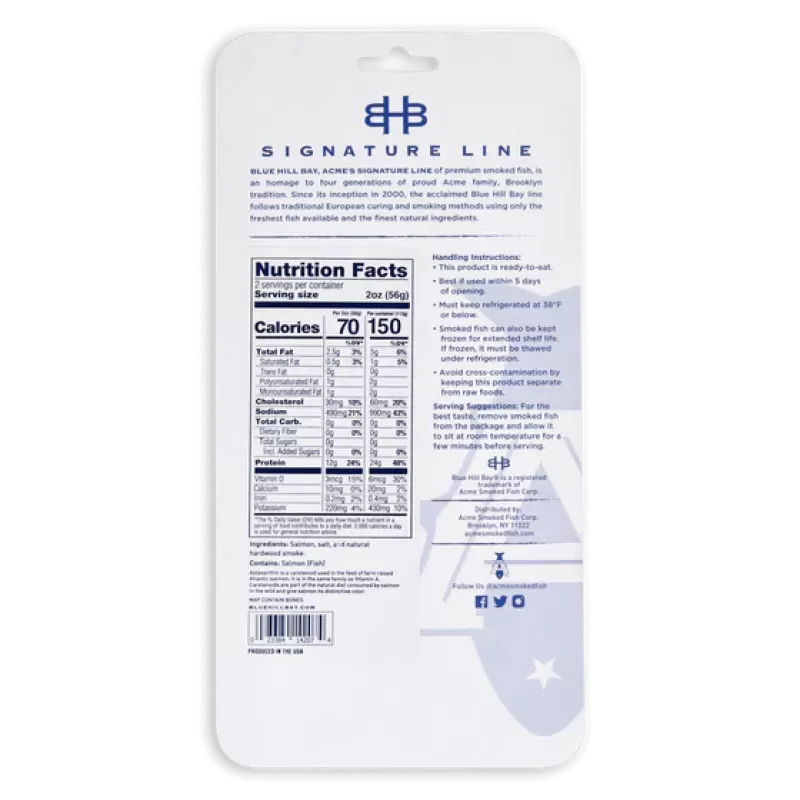 Blue Hill Baked Smoked Salmon