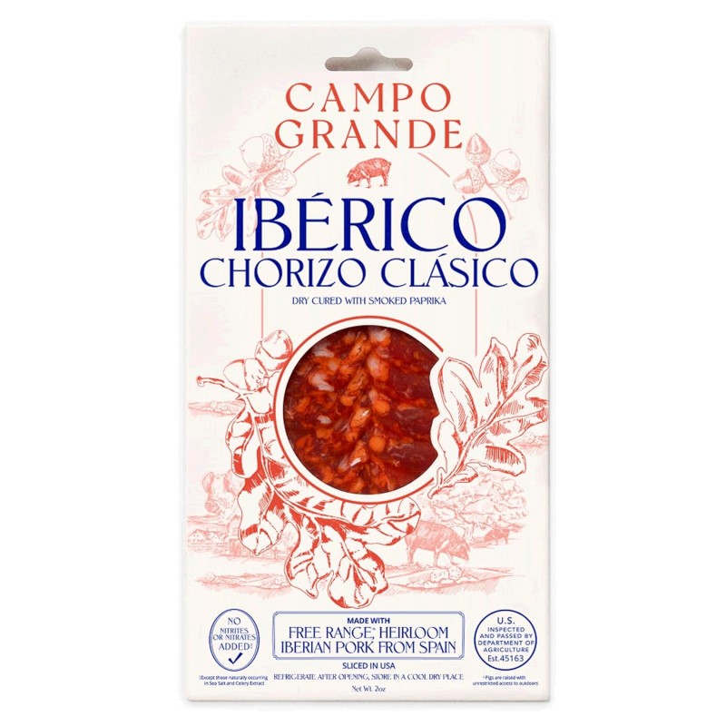 Campo Grande Sliced Chorizo Iberico