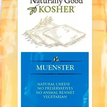 Naturally Good Kosher Muenster Cheese