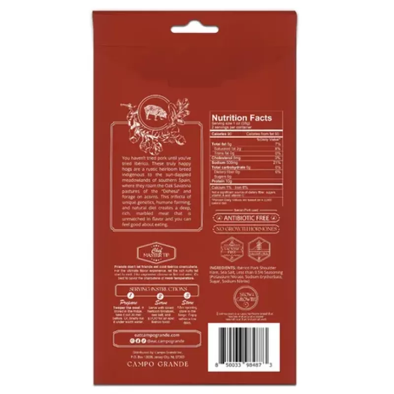 Campo Grande Iberico Acorn Fed Pork Shoulder Ham