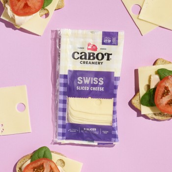 Cabot Swiss Sliced Cheese