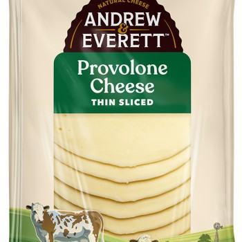 Andrew & Everett Provolone Cheese - Thin Sliced