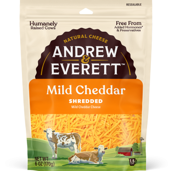 Andrew & Everett Mild Chedder Shredded