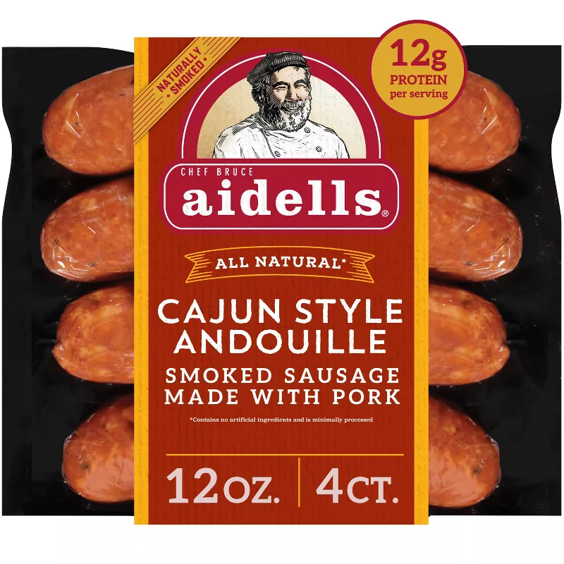 Aidells Sausage Cajun Style Andouille