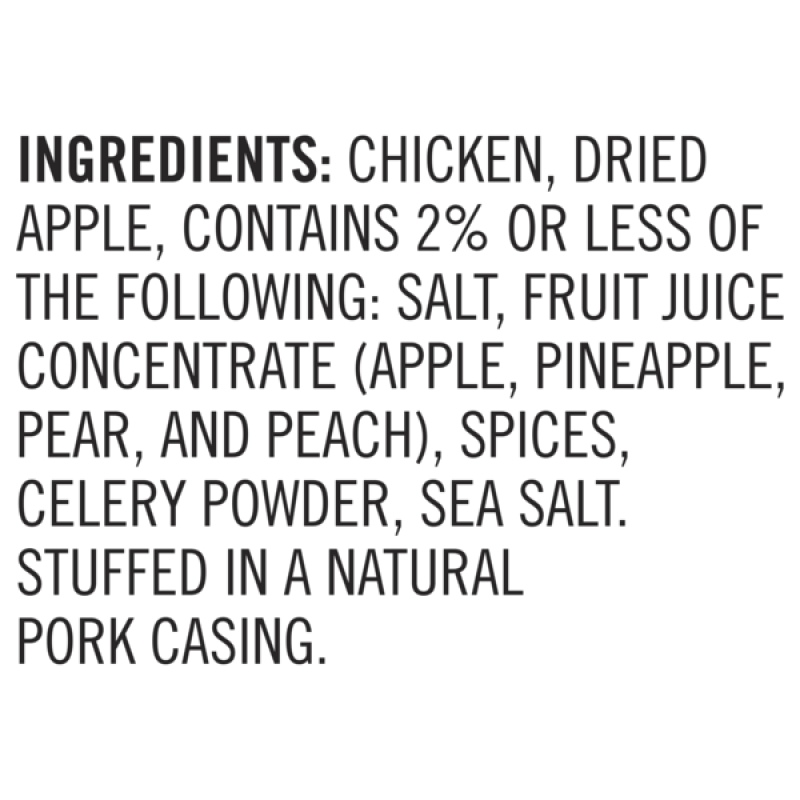 Aidells Sausage Chicken & Apple