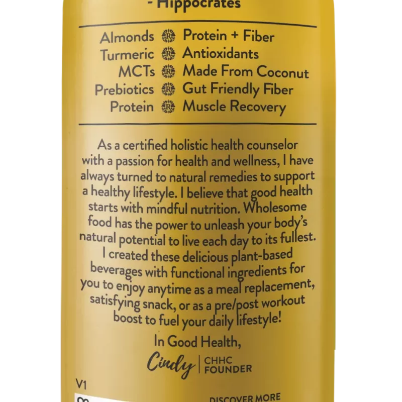 Remedy Organic Protein Golden Turmeric