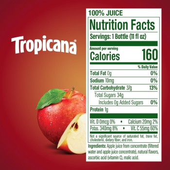 Tropicana 100% Apple Juice