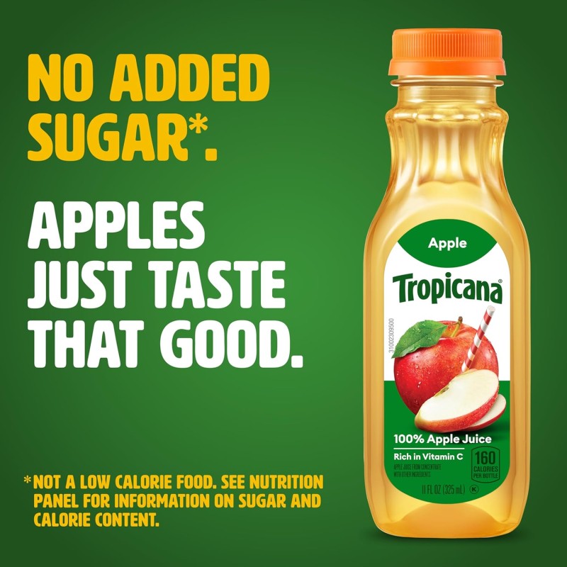 Tropicana 100% Apple Juice