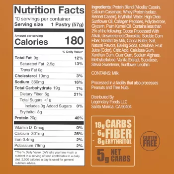 Legendary Foods Protein Pastry, S'mores