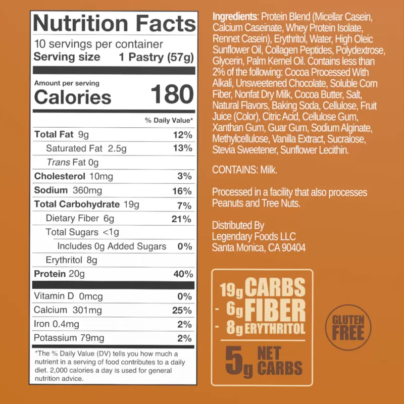 Legendary Foods Protein Pastry, S'mores